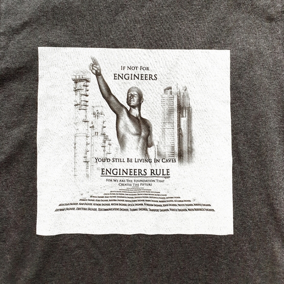 Engineering Graphic Short Sleeve Tee, S - Picture 3 of 5